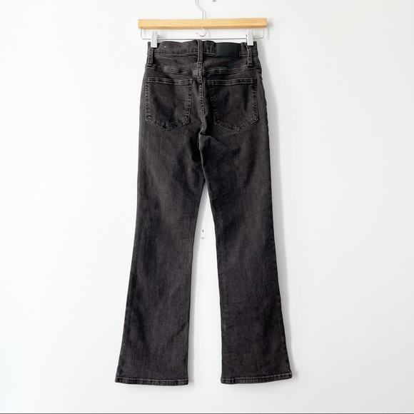 Madewell Cali Demi-Boot Jeans in Bellspring Wash: Button-Front Edition Size 23 - Picture 10 of 17
